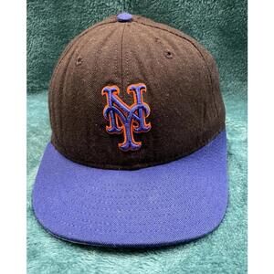New York Mets New Era Authentic 59FIFTY Fitted Hat Size 7 MLB / Sports